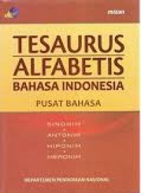 Tesaurus Alfabetis Bahasa Indonesia