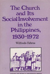 The Church and Its Social Involvement in the Philippines, 1930-1972