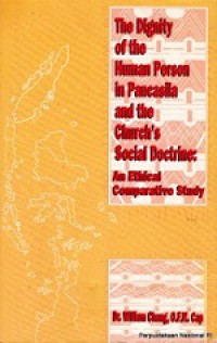 The Dignity of the Human Person in Pancasila and the Church's Social Doctrine: An Ethical Comparative Study