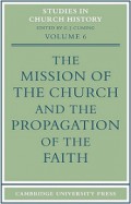 The Mission of the Church and the Propagation of the Faith