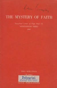 The Mystery of Faith