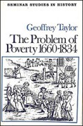 The Problem of Poverty 1660-1834