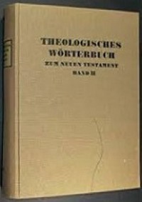 Theologisches Worterbuch zum Neuen Testament; IV