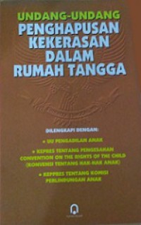 Undang-Undang Penghapusan Kekerasan dalam Rumah Tangga