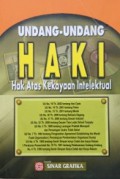 Undang-Undang HAKI: Hak Atas Kekayaan Intelektual