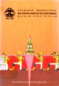 Ungkapan Tradisional yang Berkaitan dengan Sila-Sila dalam Pancasila Daerah Jawa Tengah