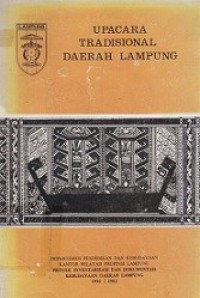 Upacara Tradisional Daerah Lampung