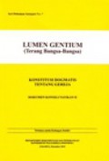 Terang Bangsa-bangsa: Konstitusi Dogmatis tentang Gereja [Judul Asli: Lumen Gentium]