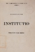 Institutio: Pengajaran Agama Kristen [Judul asli: Institutio Christianae Religionis]