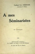 A Mes Seminaristes