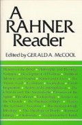 A Rahner Reader