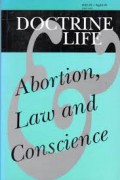 Abortion, Law, and Conscience