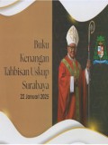 Buku Kenangan Tahbisan Uskup Surabaya, 22 Januari 2025
