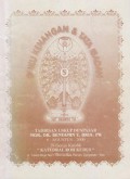 Buku Kenangan & Tata Ibadah Tahbisan Uskup Denpasar Mgr.Dr. Benyamin Y. Bria, 6 Agustus 2000