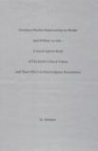 Christian-Muslim Relationships in Medan and Dalihan na tolu: A Social Capital Study of the Batak Cultural Values and Their Effect on Interreligious Encounters