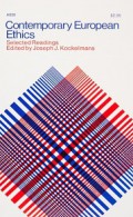Contemporary European Ethics