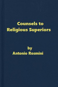 Counsels to Religious Superiors