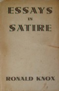 Essays in Satire