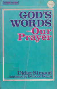 God's Words - Our Prayer