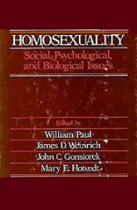 Homosexuality: Social, Psychological, and Biological Issues