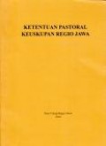 Ketentuan Pastoral Keuskupan Regio Jawa