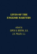 Lives of the English Martyrs