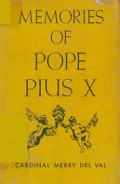 Memories of Pope Pius X