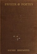Prayer & Poetry: A Contribution to Poetical Theory