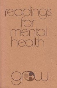 Readings for Mental Health