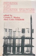 Science and Science Writing