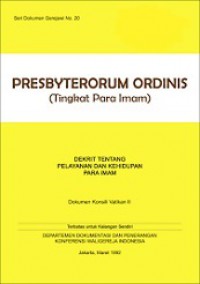 Tingkat Para Imam [Judul asli: Presbyterorum Ordinis]