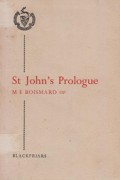 St. John’s Prologue