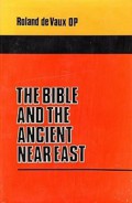 The Bible and the Ancient Near East