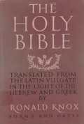 The Holy Bible