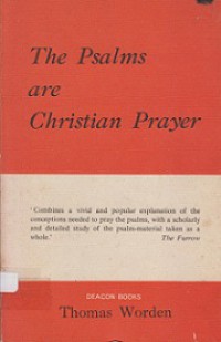 The Psalms are Christian Prayer
