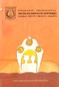 Ungkapan Tradisional yang Berkaitan dengan Sila-Sila dalam Pancasila DKI Jakarta