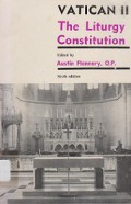 Vatican II: The Liturgy Constitution