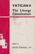 Vatican II: The Liturgy Constitution